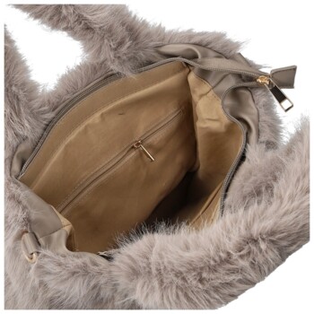 Dámská kabelka do ruky světle šedá - Firenze Donna