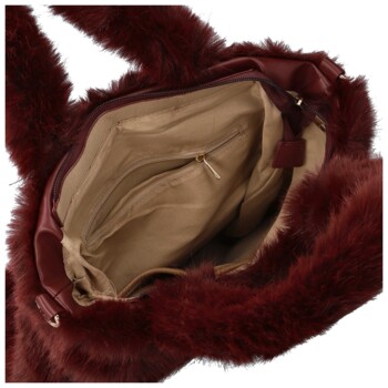 Dámská kabelka do ruky vínová - Firenze Donna