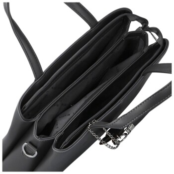 Dámská kabelka do ruky tmavě šedá - Firenze Lygie