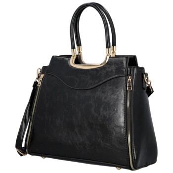Dámská kabelka do ruky černá - Firenze Santina