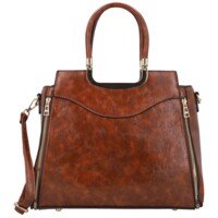 Dámská kabelka do ruky hnědá - Firenze Santina