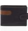 Oblíbená pánská kožená peněženka černá - SendiDesign Igeal