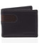 Pánská kožená peněženka na karty černá - SendiDesign Sinai