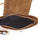 Dámská kožená crossbody kabelka koňaková - ItalY Misty Dark