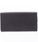 Dámská kožená peněženka černá - WILD Nataniela
