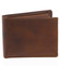 Pánská kožená peněženka hnědá - Tomas Bushel