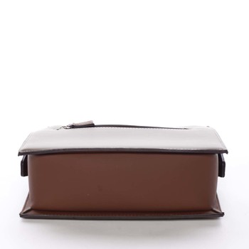 Dámská crossbody kabelka taupe - David Jones Brite
