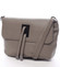 Dámská kožená crossbody kabelka taupe - ItalY Porta