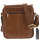 Pánská kožená taška přes rameno hnědá - SendiDesign Thoreau
