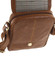 Pánská kožená taška přes rameno hnědá - SendiDesign Thoreau