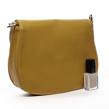 Dámská crossbody kabelka žlutá - David Jones Yakira