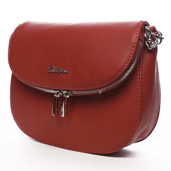 Dámská crossbody kabelka červená - David Jones Yakira