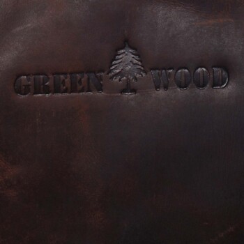 Kožená cestovní taška hnědá - Greenwood Cooper