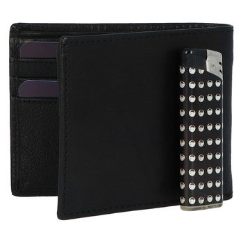 Pánská kožená peněženka černá - SendiDesign Boster